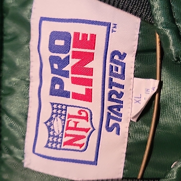 Never worn Excellent rare vintage Jets onfield coat - Picture 7 of 14